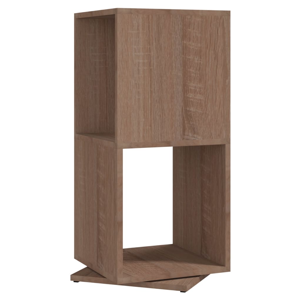 Drehregal Sonoma-Eiche 34,5x34,5x75,5 cm Holzwerkstoff