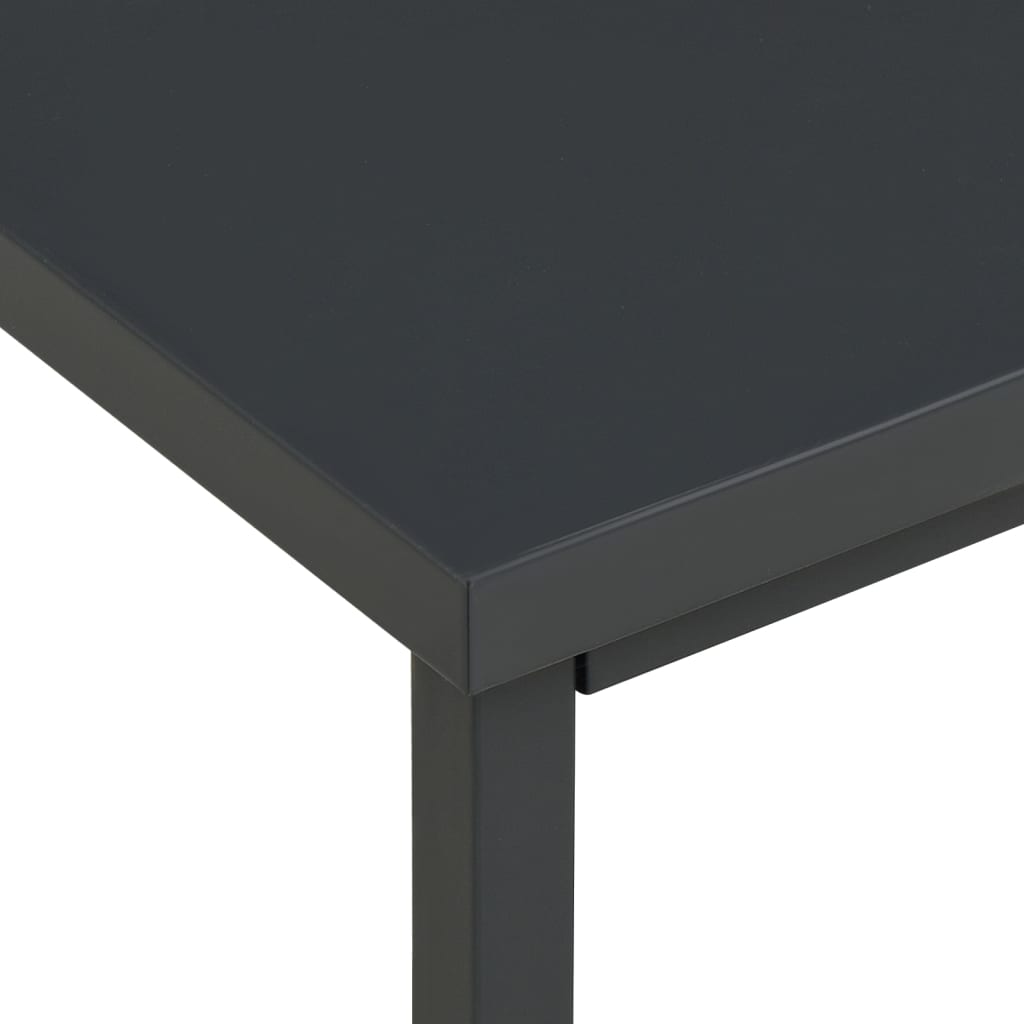 Schreibtisch Industrie-Stil Schubladen Anthrazit 105x52x75 cm