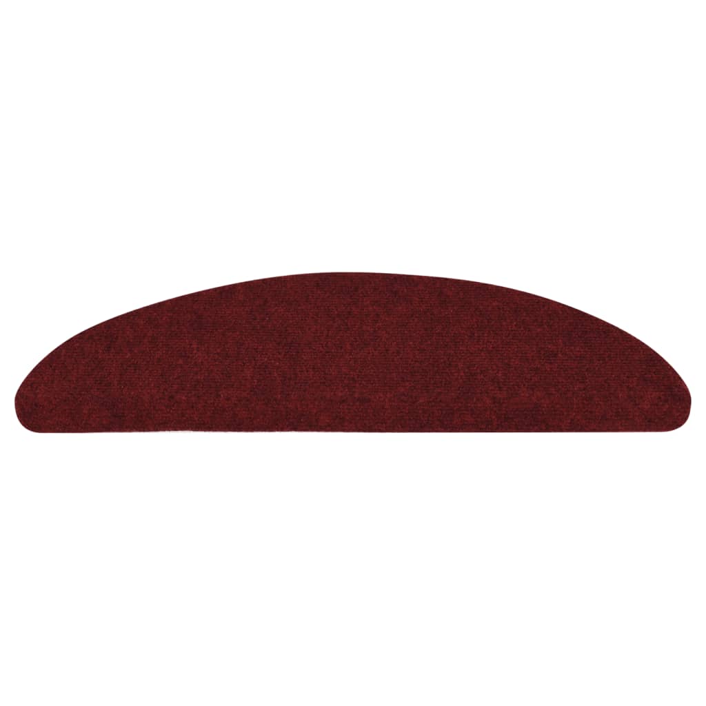 Stufenmatten Selbstklebend 15 Stk. 56x20 cm Rot