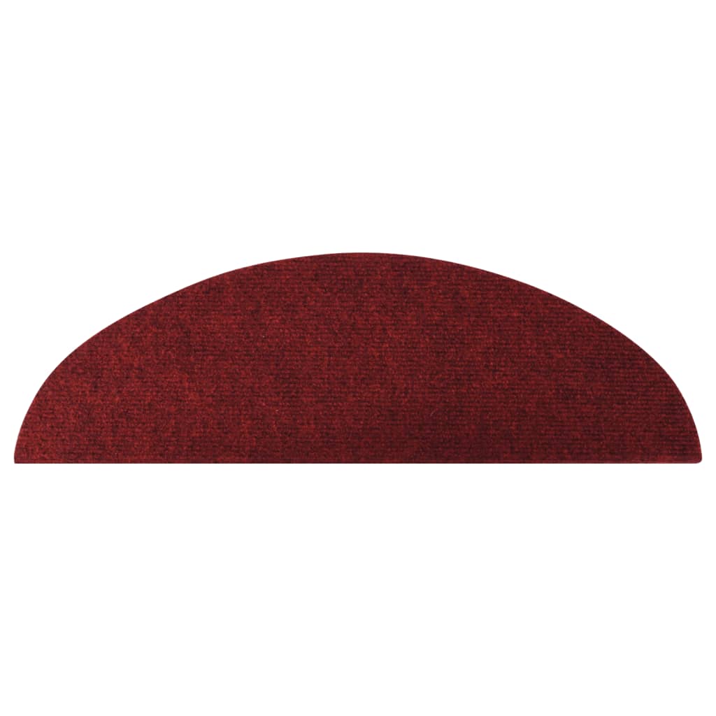 Stufenmatten Selbstklebend 15 Stk. 56x20 cm Rot