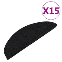 Thumbnail for Stufenmatten Selbstklebend 15 Stk. 65x26 cm Schwarz