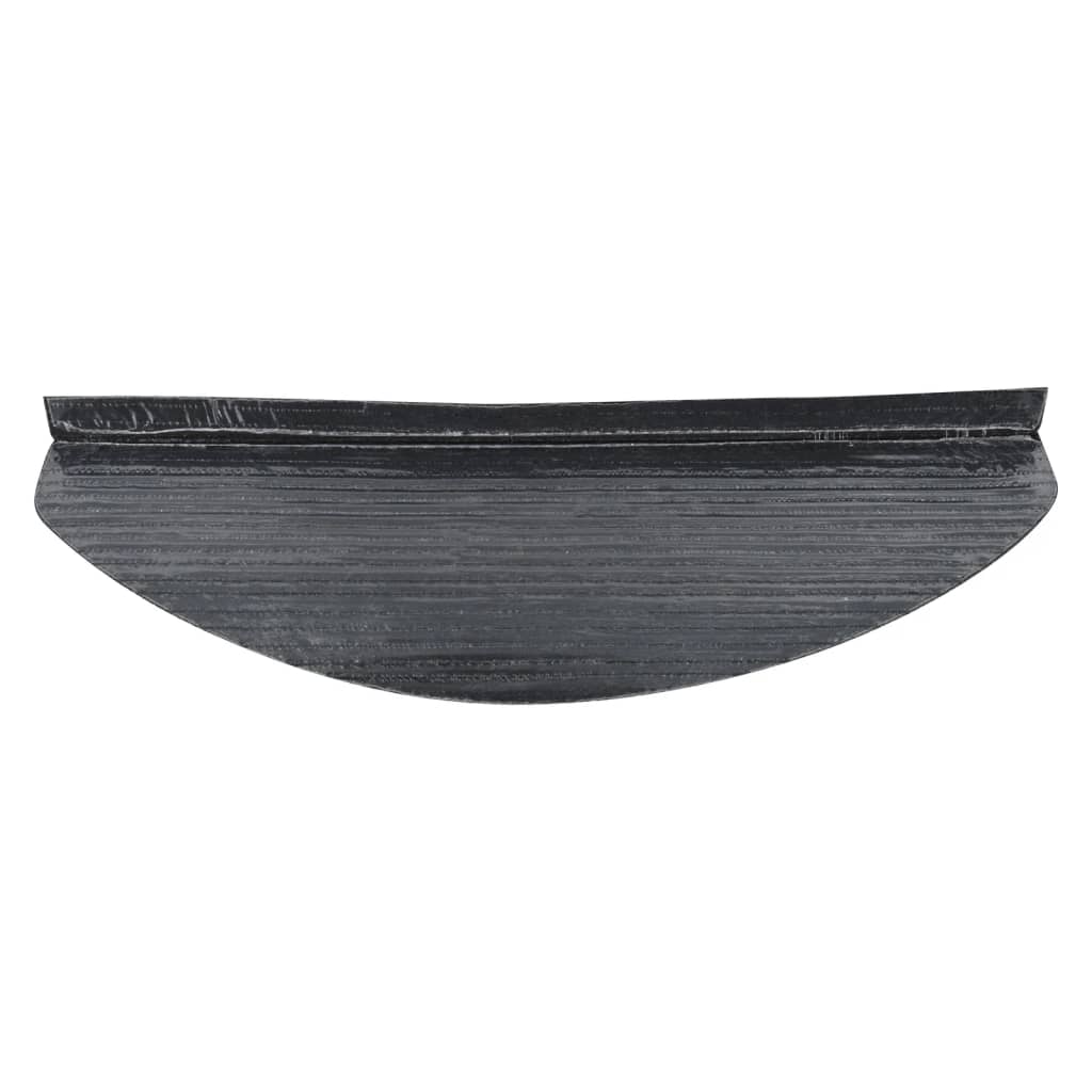 Stufenmatten Selbstklebend 15 Stk. 65x26 cm Schwarz