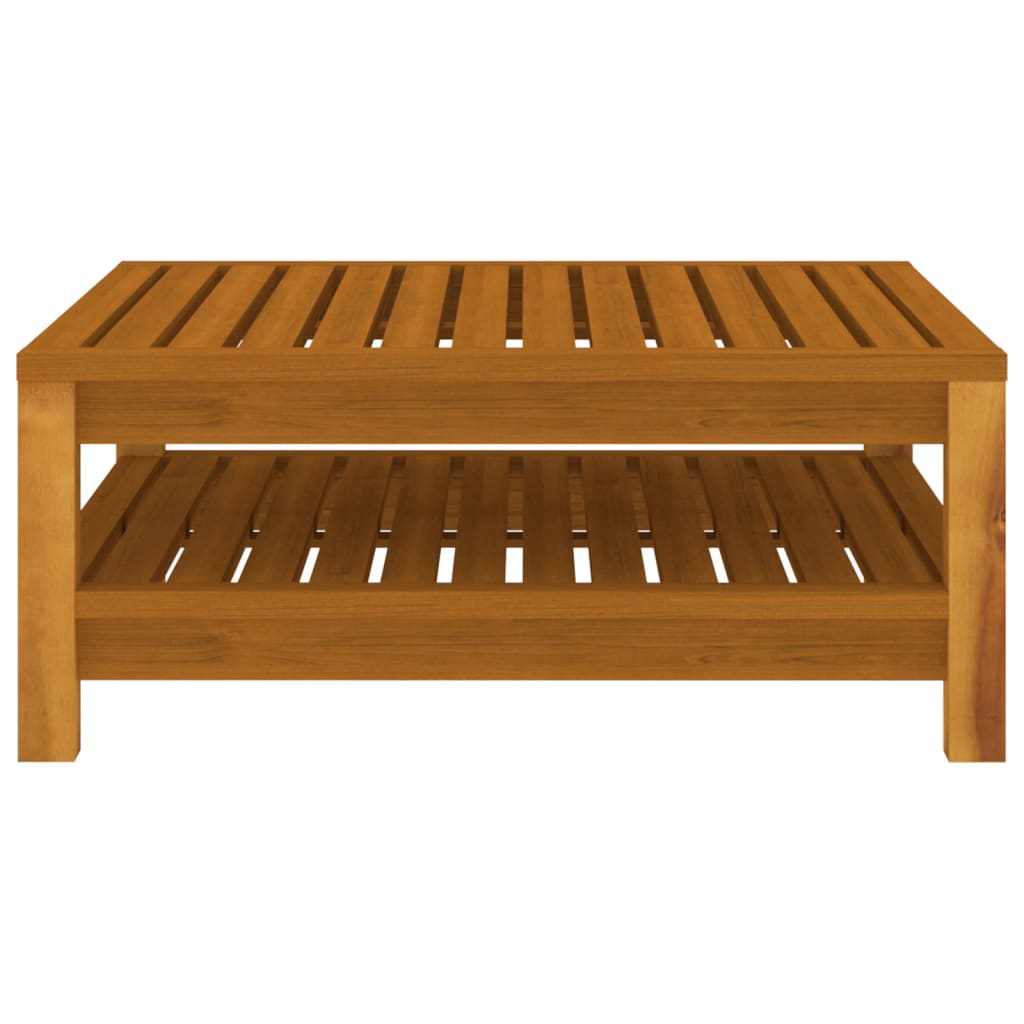6-tlg. Garten-Lounge-Set mit Auflage Massivholz Akazie