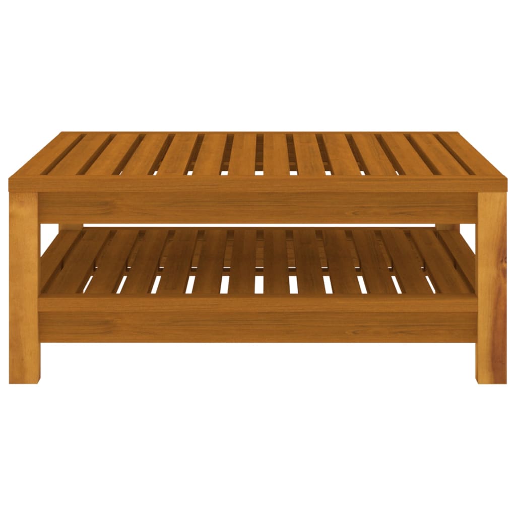 6-tlg. Garten-Lounge-Set mit Auflage Massivholz Akazie