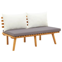 Thumbnail for 5-tlg. Garten-Lounge-Set mit Kissen Massivholz Akazie