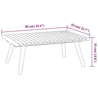 Thumbnail for 5-tlg. Garten-Lounge-Set mit Kissen Massivholz Akazie