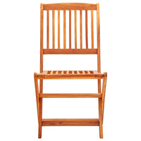 Thumbnail for Klappbare Gartenstühle 6 Stk. Massivholz Eukalyptus