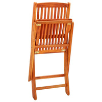 Thumbnail for Klappbare Gartenstühle 6 Stk. Massivholz Eukalyptus