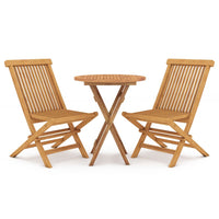 Thumbnail for 3-tlg. Garten-Essgruppe Massivholz Teak