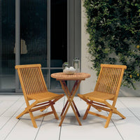Thumbnail for 3-tlg. Garten-Essgruppe Massivholz Teak
