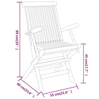 Thumbnail for 3-tlg. Garten-Essgruppe Massivholz Teak