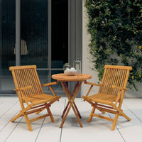Thumbnail for 3-tlg. Garten-Essgruppe Massivholz Teak