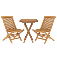 Thumbnail for 3-tlg. Garten-Essgruppe Massivholz Teak