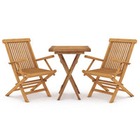 Thumbnail for 3-tlg. Garten-Essgruppe Massivholz Teak