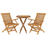 Thumbnail for 3-tlg. Garten-Essgruppe Massivholz Teak