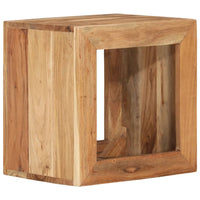 Thumbnail for Hocker 40x30x40 cm Massivholz Akazie