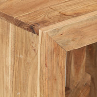 Thumbnail for Hocker 40x30x40 cm Massivholz Akazie