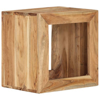 Thumbnail for Hocker 40x30x40 cm Massivholz Akazie