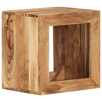 Thumbnail for Hocker 40x30x40 cm Massivholz Akazie