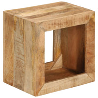 Thumbnail for Hocker 40x30x40 cm Massivholz Mango