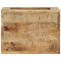 Thumbnail for Hocker 40x30x40 cm Massivholz Mango