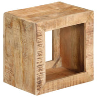 Thumbnail for Hocker 40x30x40 cm Massivholz Mango