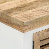 Thumbnail for TV-Schrank 110x30x40 cm Massivholz Mango