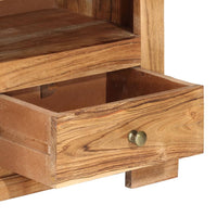 Thumbnail for TV-Schrank Massivholz Akazie 110x30x40 cm Braun