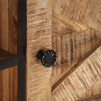 Thumbnail for TV-Schrank 140x30x46 cm Rohes Mangoholz und Massivholz Akazie