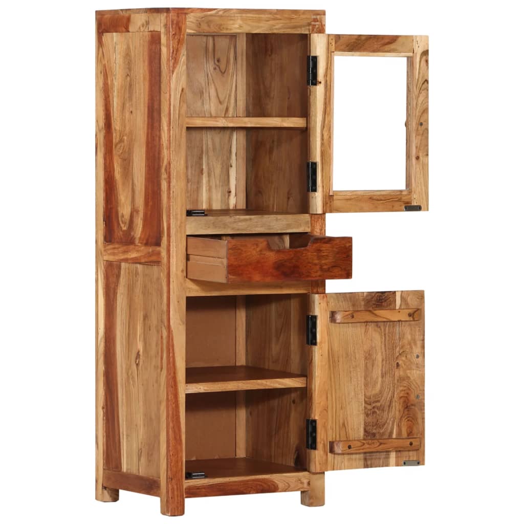 Highboard 40x34x110 cm Massivholz Palisander