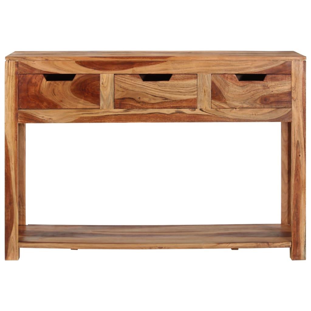 Konsolentisch 110x35x75 cm Massivholz Akazie