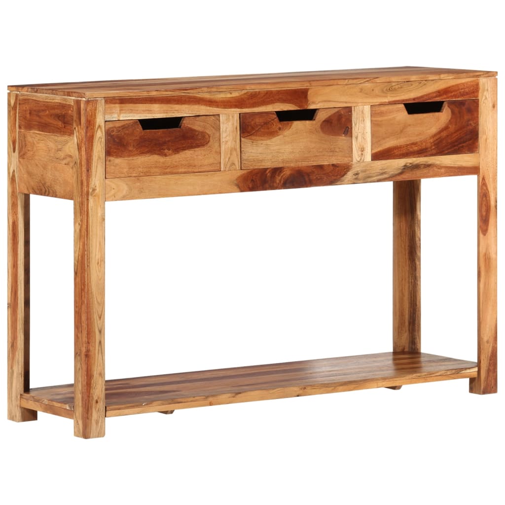 Konsolentisch 110x35x75 cm Massivholz Akazie