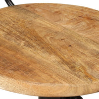 Thumbnail for Barhocker 2 Stk. Massivholz Mango