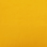 Thumbnail for Schlafsofa 2-Sitzer mit 2 Kissen und Fußhocker Gelb Samt