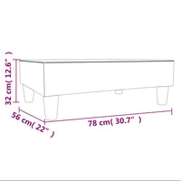 Thumbnail for Schlafsofa 2-Sitzer mit Fußhocker Rosa Samt