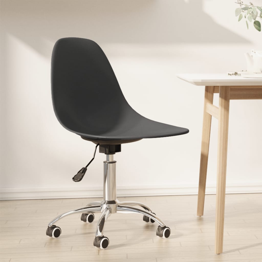 Esszimmerstuhl Drehbar Hellgrau PP