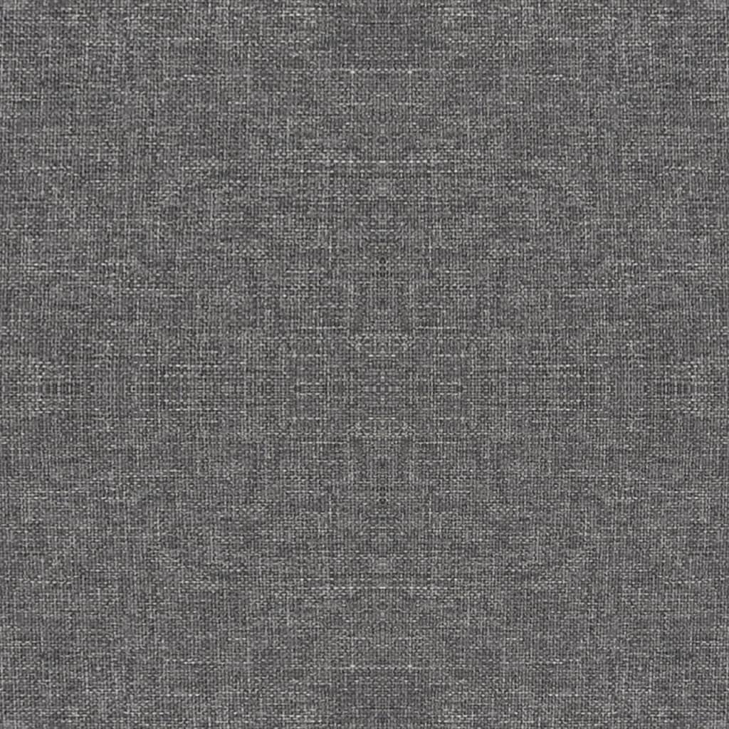 Esszimmerstühle 6 Stk. Drehbar Hellgrau Stoff