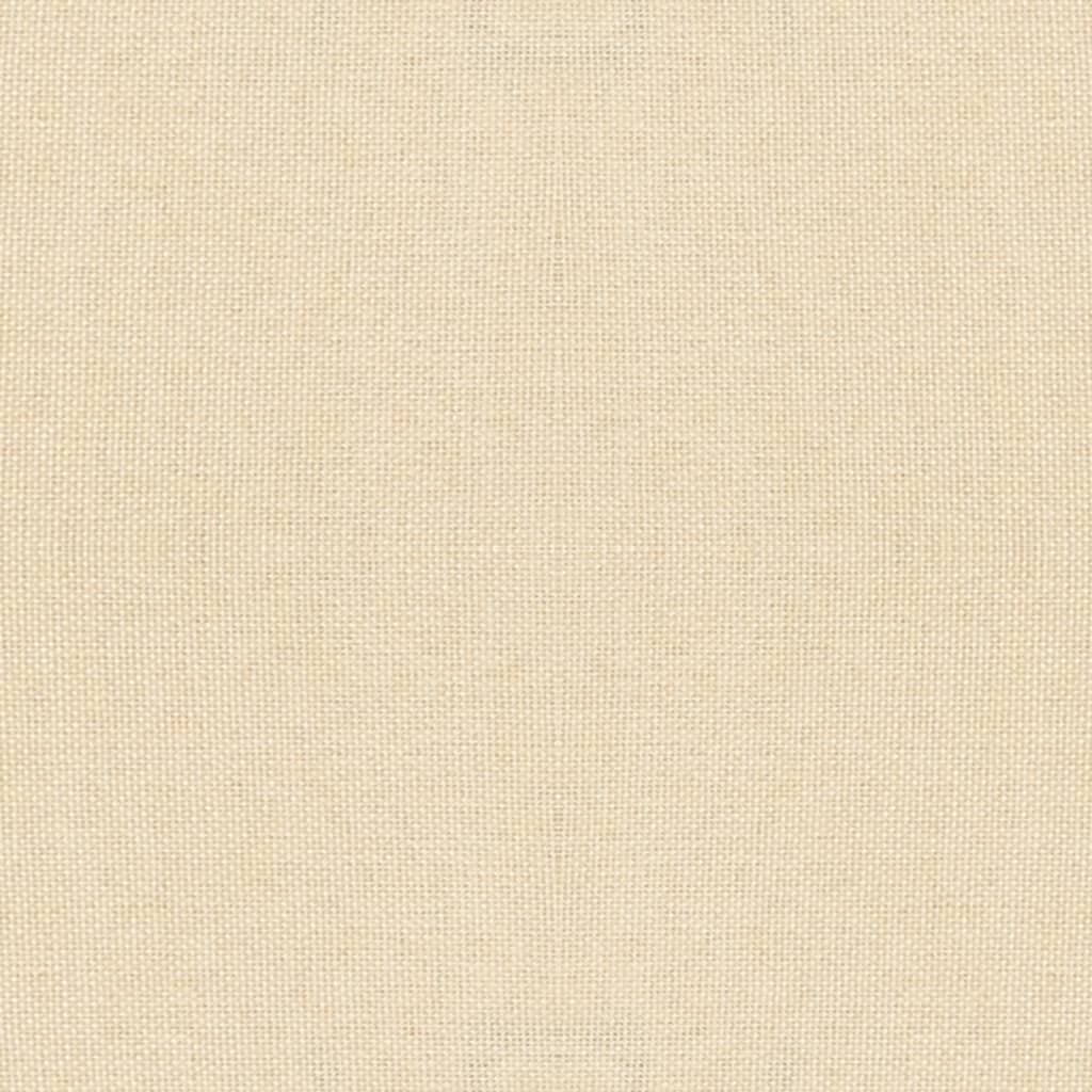 Esszimmerstühle 6 Stk. Drehbar Creme Stoff