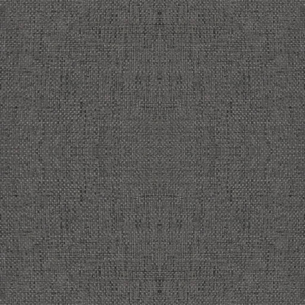 Esszimmerstühle 4 Stk. Drehbar Dunkelgrau Stoff