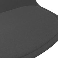 Thumbnail for Esszimmerstühle 6 Stk. Drehbar Dunkelgrau Stoff