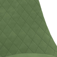 Thumbnail for Esszimmerstühle 6 Stk. Drehbar Hellgrün Samt