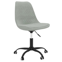 Thumbnail for Esszimmerstuhl Drehbar Hellgrau Stoff