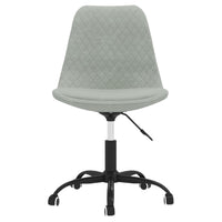 Thumbnail for Esszimmerstuhl Drehbar Hellgrau Stoff