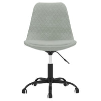 Thumbnail for Esszimmerstühle 6 Stk. Drehbar Hellgrau Stoff