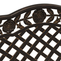 Thumbnail for Gartenbank 108 cm Aluminiumguss Bronzen