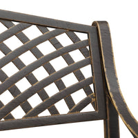 Thumbnail for Gartenbank 102 cm Aluminiumguss Bronzen