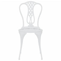 Thumbnail for 3-tlg. Bistro-Set Aluminiumguss Weiß