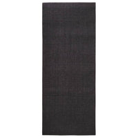Thumbnail for Teppich Natur Sisal 80x200 cm Schwarz