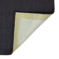 Thumbnail for Teppich Natur Sisal 100x250 cm Schwarz