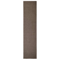 Thumbnail for Teppich Natur Sisal 80x350 cm Braun